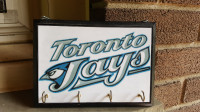 Toronto Blue Jays Hanging Wooden Key Rack *New*