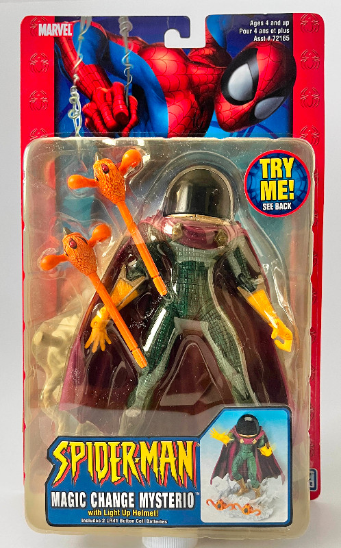 Spider-Man Magic Change MYSTERIO Toy Biz 2005 NEW in Toys & Games in City of Toronto