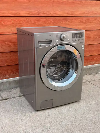 LG Steam Front Load Washer – 27”, View more