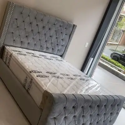 Cadre de lit à vendre (simple, double, queen, king), View more