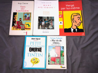 5 petits livres : univers BD de Tintin (Hergé), lot ou à l'unité