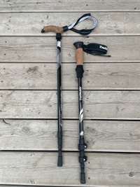 Hiking Poles Sticks Adjustable Height 