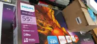 Philips 55" 4K Ultra HDTV, USED, 4K excellent working condition