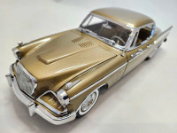  1957 Studebaker Golden Hawk Tiara Gold 1:18 Diecast Rare 80001