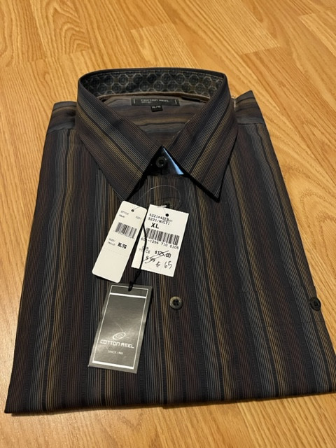 BNWT Men's size XL long-sleeve dress shirt in Men's in Markham / York Region