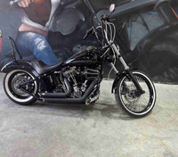 Harley Davidson softail black line 