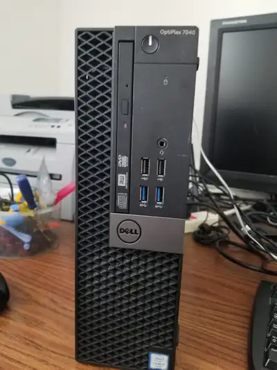 Win11 Dell 7040 desktop. i5. 16GB RAM. 256GB SSD 500GB AMD Video, View more