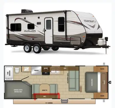 2018 Starcraft Avalon 26BH TURN KEY - Ready to go Camping! We have had this camper for two years. We...