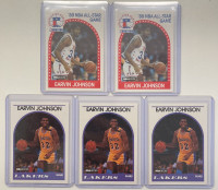 1989 Hoops Earvin “Magic” Johnson Lot