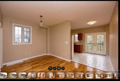 3 bedrooms townhouse in front of go station and bus terminal downtown Brampton. Groceries, bank , sc...