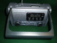 Portable Radios, Emergency Rechargeable Shortwave