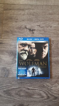 Blu-Ray+Digital Copy The Wolfman 2010 Horror/Thriller 
