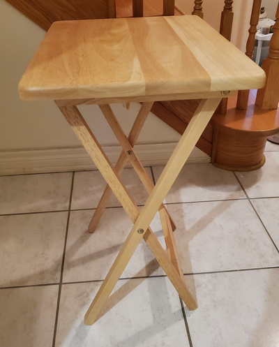 Portable folding wooden table, View more