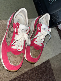 Pink Coach Sneakers