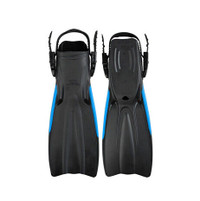 Aropec "Turbine" Open Pocket Rubber Fins