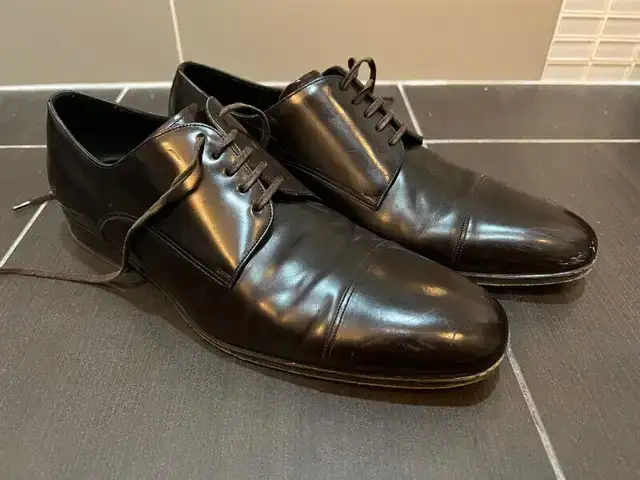 DOLCE & GABBANA Men's Dress Shoes Size 9-10, Brown in Men's in City of Toronto - Image 2