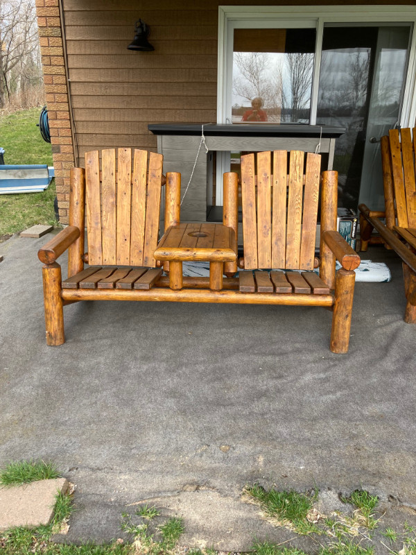 Outdoor wood furniture in Patio & Garden Furniture in North Bay