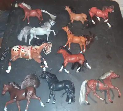 Collection of 10 grand Champions toy horses, View more