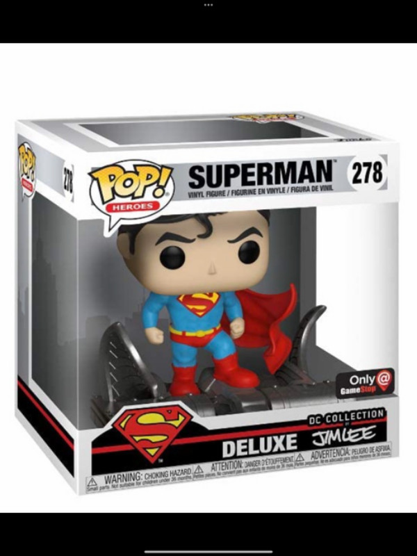 Deluxe POP! Superman #278 New $10 dans Jouets et jeux  à St. Catharines