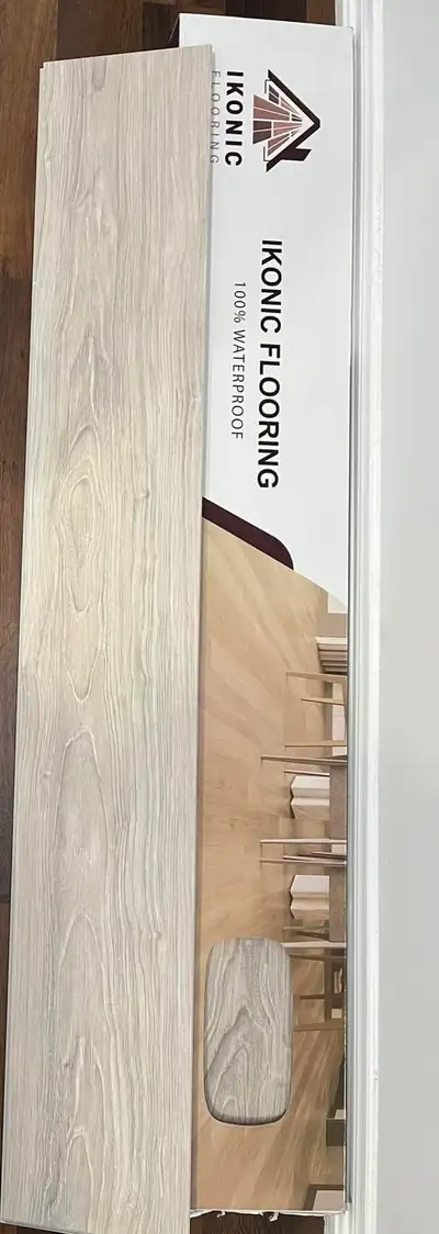 7.5MM SPC Vinyl Flooring 150SFT Sound Proof, View more