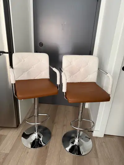 Modern Adjustable Bar Stools (Set of 4), View more