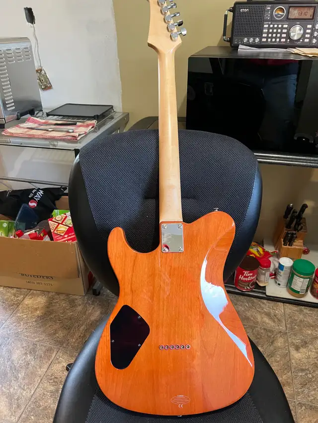 Yamaha Pacifica 311S Trans Orange Stain in Guitars in Calgary - Image 7