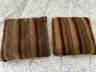 2 Throw Pillows , View more