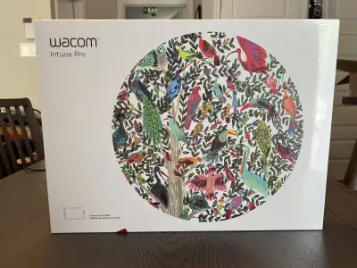 I am offering a brand new, Wacom Intuos Pro M creative pen tablet, perfect for artists and designers...