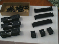 HO scale vans (caboose) for electric model trains