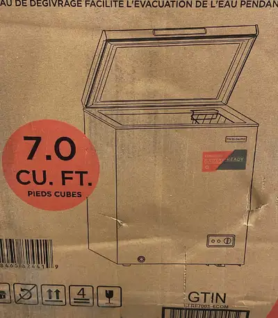 Frigidaire Gallery Chest Freezer - 7 cuft. - New In Box (White), View more