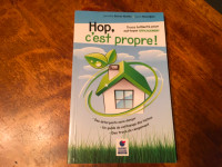 Livre HOP C’EST PROPRE / truc brillant écologique