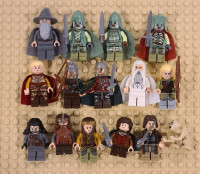 LEGO Lord of the Rings LOTR characters minifigures Hobbit