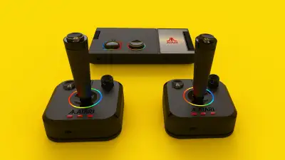 My Arcade Atari Game Station Pro  Wireless Joysticks, View more
