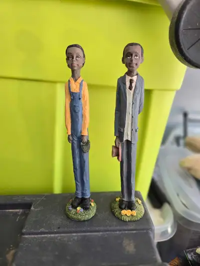 Americana Collection Black African American Tall Figurines 2, View more