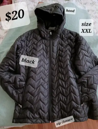 BLACK FREE COUNTRY brand JACKET  XXL, View more