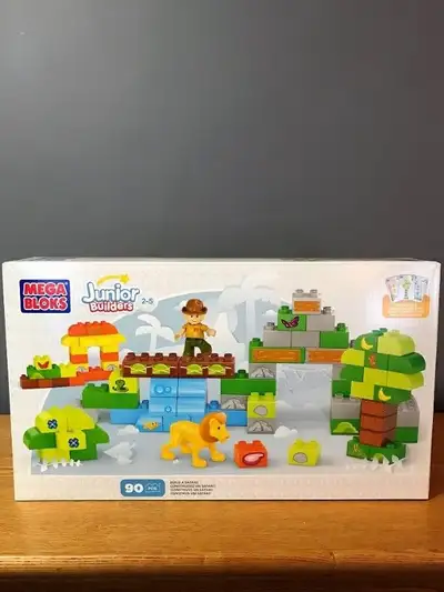 Mega Bloks Junior Builders Build-A-Safari 83006 90 Piece - NEW, View more