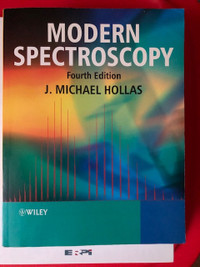 Modern Spectroscopy -Fourth Édition