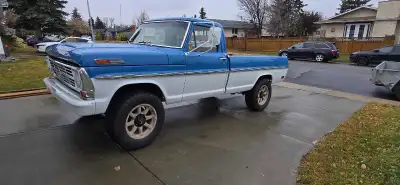 Up for sale is my 1968 Ford F250 2WD regular cab longbox — a complete frame-off restoration finished...