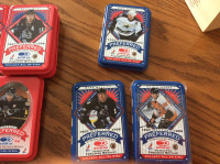 1997/98 Hockey Donruss Preferred Tins Messier /Roy  and more