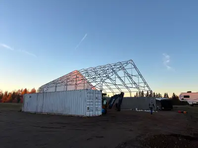 50’x40’ c can shelter, View more
