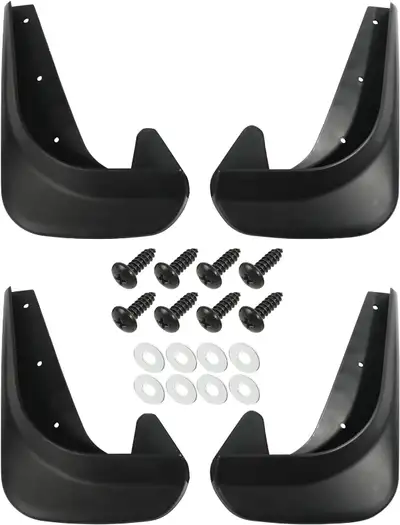 New 4 PC Front and Rear Mud Flap Set Ford Escape SE