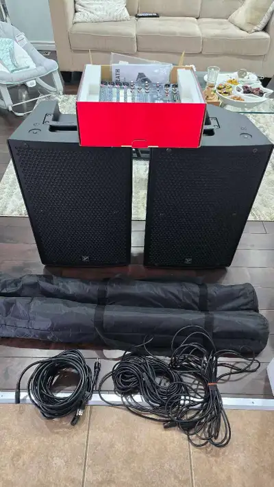 Yorkville Powered PA system. like new condition , View more