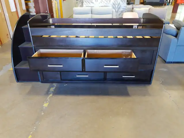 Twin storage bunk bed. One of a Kind in Beds & Mattresses in Dartmouth - Image 2