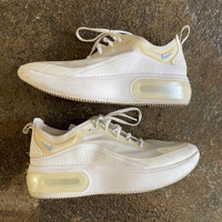 Nike Airmax Sneakers Transparent White/ Cream 8.5US Women