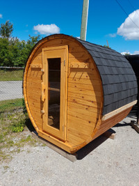 Saunas prebuilt from a finlander