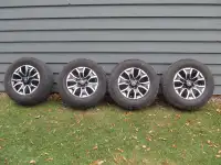 Toyota Tacoma wheels and tires  (New)