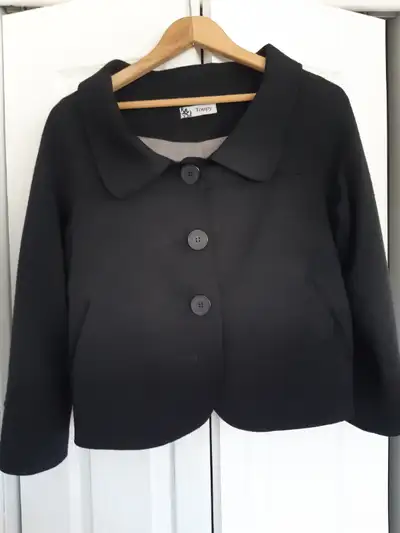 veste a col rond evasé, View more