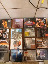 Rare Cd Collection Beatles, Metallica, Rush, Iggy Pop etc..