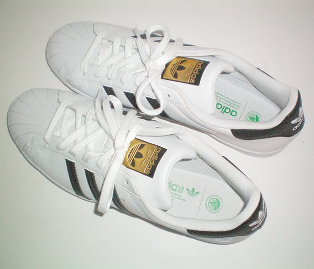 Adidas Superstar Men's US 13.5  White with Black in Men's Shoes in London