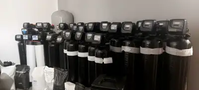 Les adoucisseurs d'eau de Bricareau, un gage de qualité ! Assemblés au Canada avec des matériaux de...